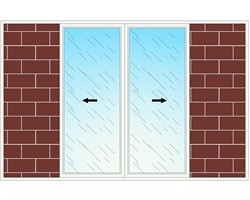Portas de PVC