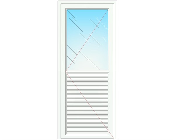 Portas de PVC