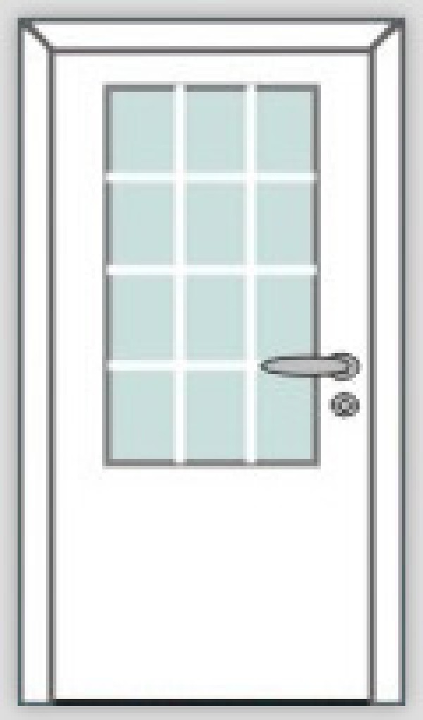 Portas de PVC